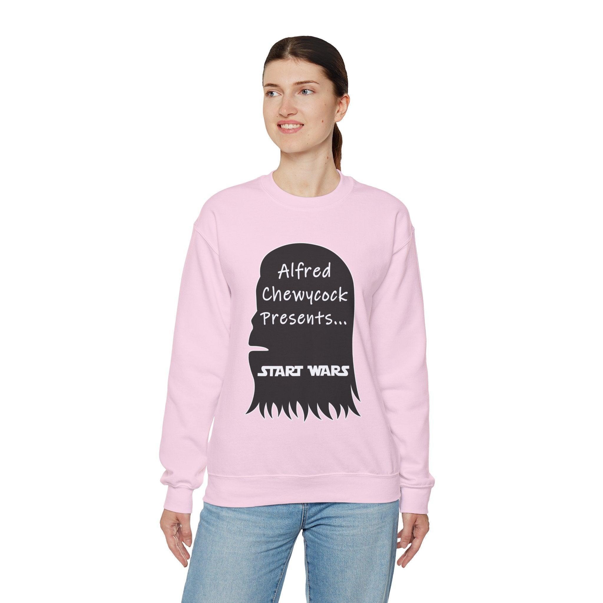 Alfred Chewycock Presents... Start Wars - Sweatshirt - Witty Twisters Fashions