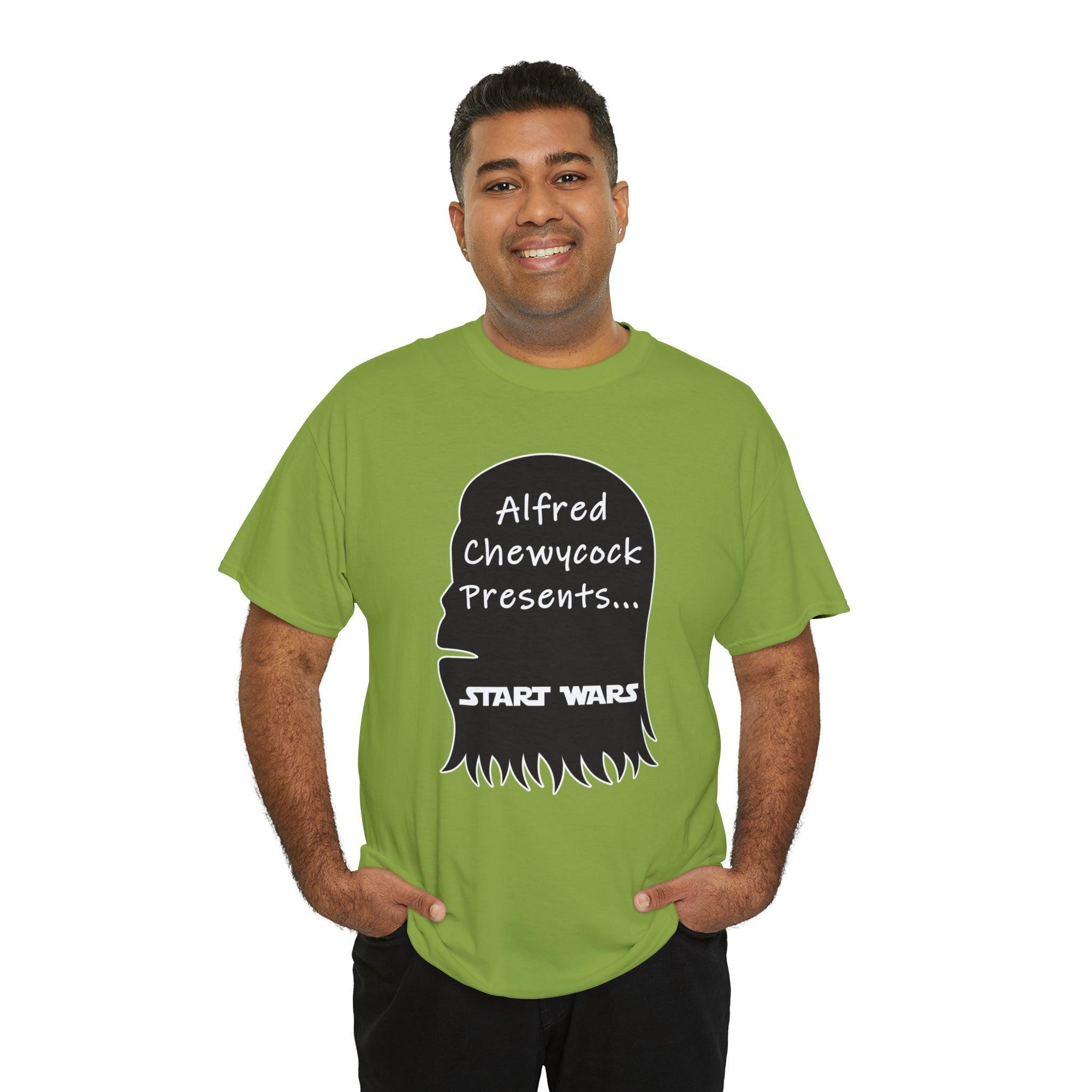 Alfred Chewycock Presents... Start Wars - T-Shirt - Witty Twisters Fashions