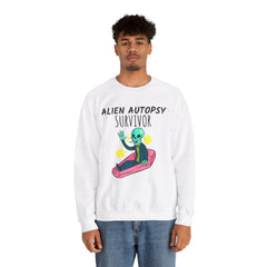 Alien Autopsy Survivor - Sweatshirt - Witty Twisters Fashions
