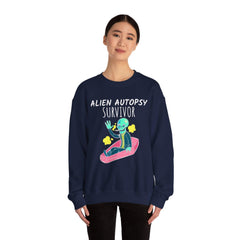Alien Autopsy Survivor - Sweatshirt - Witty Twisters Fashions