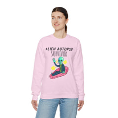 Alien Autopsy Survivor - Sweatshirt - Witty Twisters Fashions