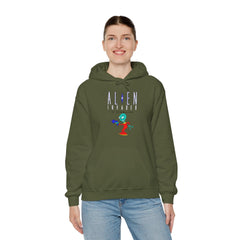 Alien Invader In Disguise - Hoodie - Witty Twisters Fashions