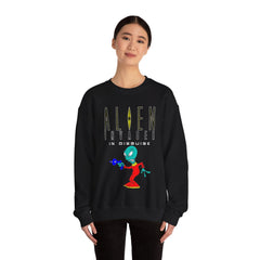 Alien Invader In Disguise - Sweatshirt - Witty Twisters Fashions
