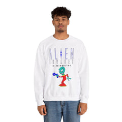 Alien Invader In Disguise - Sweatshirt - Witty Twisters Fashions