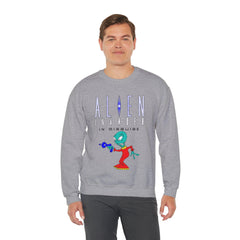 Alien Invader In Disguise - Sweatshirt - Witty Twisters Fashions