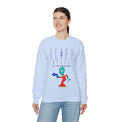 Alien Invader In Disguise - Sweatshirt - Witty Twisters Fashions