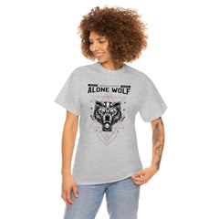 Alone Wolf Looking For Love - T-Shirt - Witty Twisters Fashions