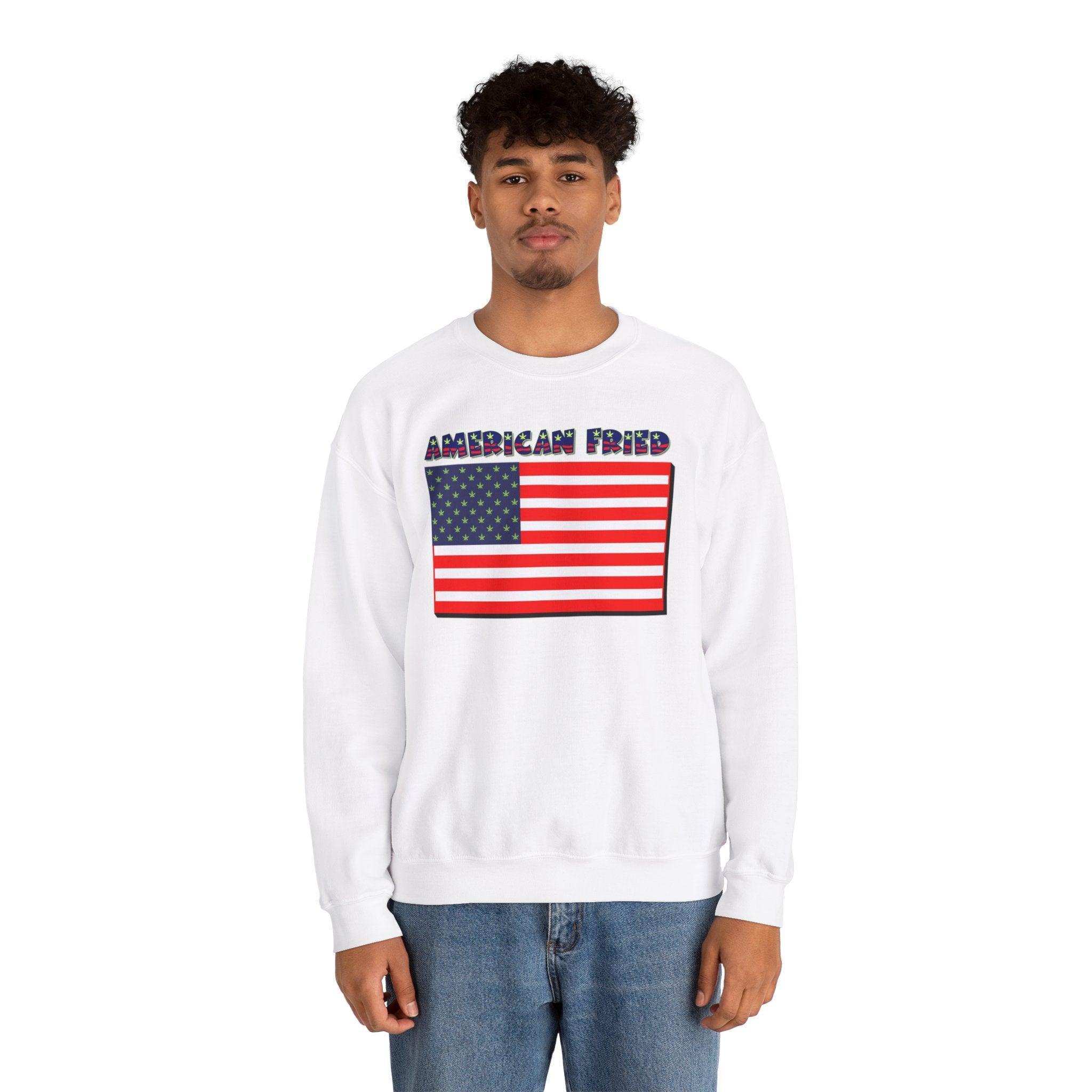 American Fried - Sweatshirt - Witty Twisters Fashions