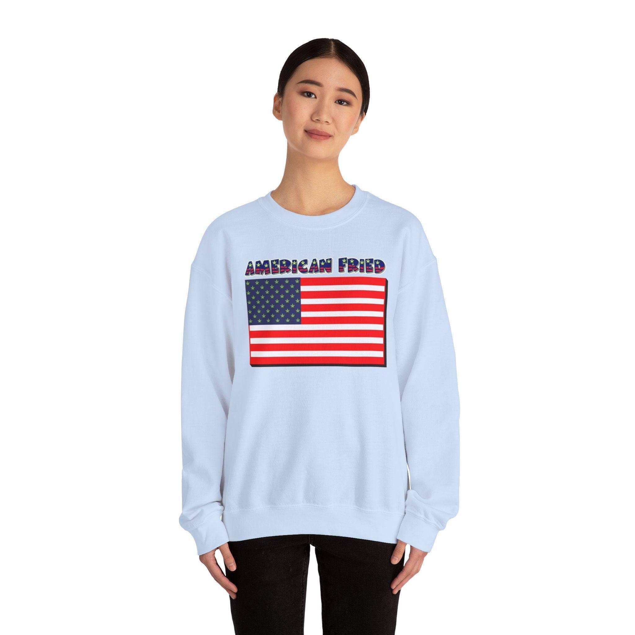 American Fried - Sweatshirt - Witty Twisters Fashions