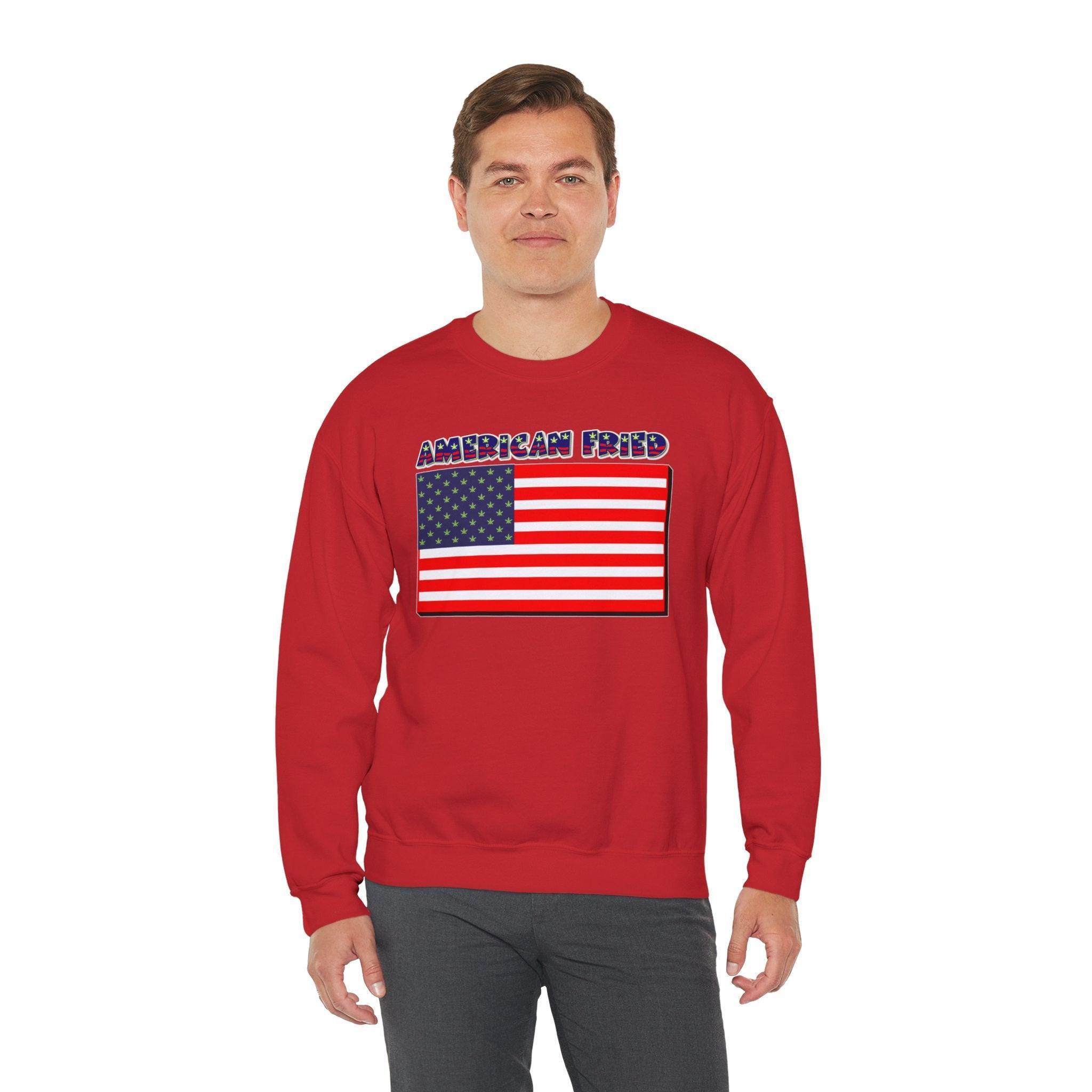 American Fried - Sweatshirt - Witty Twisters Fashions