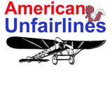 American Unfairlines - Luggage Cover - Witty Twisters Fashions
