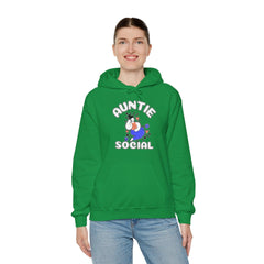 Auntie Social - Hoodie - Witty Twisters Fashions