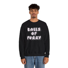 Balls Of Furry - Sweatshirt - Witty Twisters Fashions
