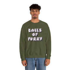 Balls Of Furry - Sweatshirt - Witty Twisters Fashions