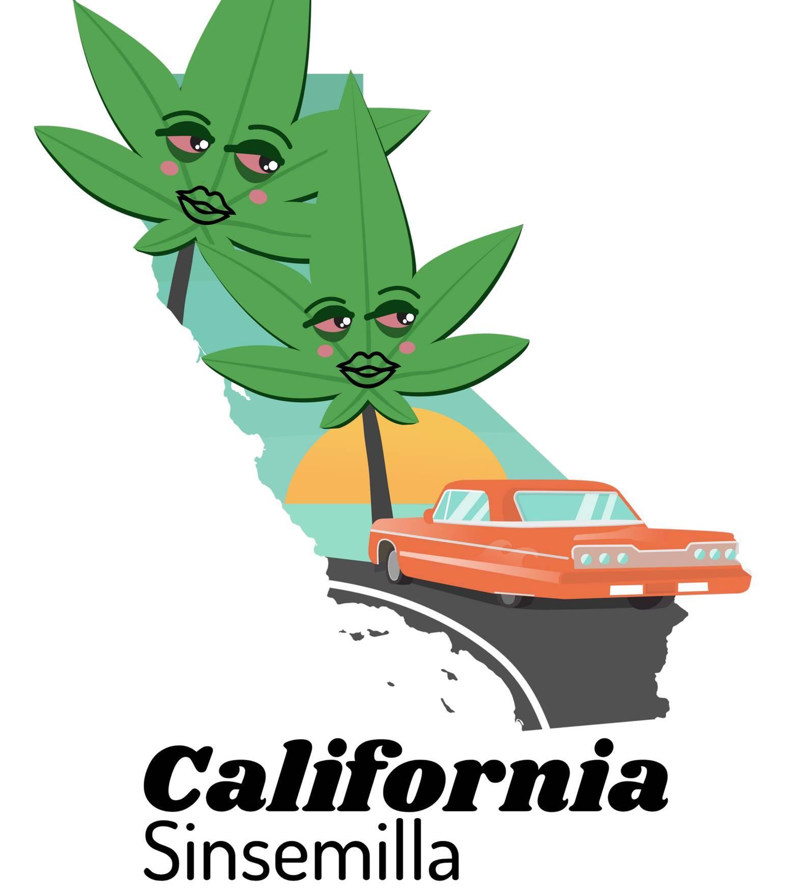 California Sinsemilla - T-Shirt - Witty Twisters Fashions