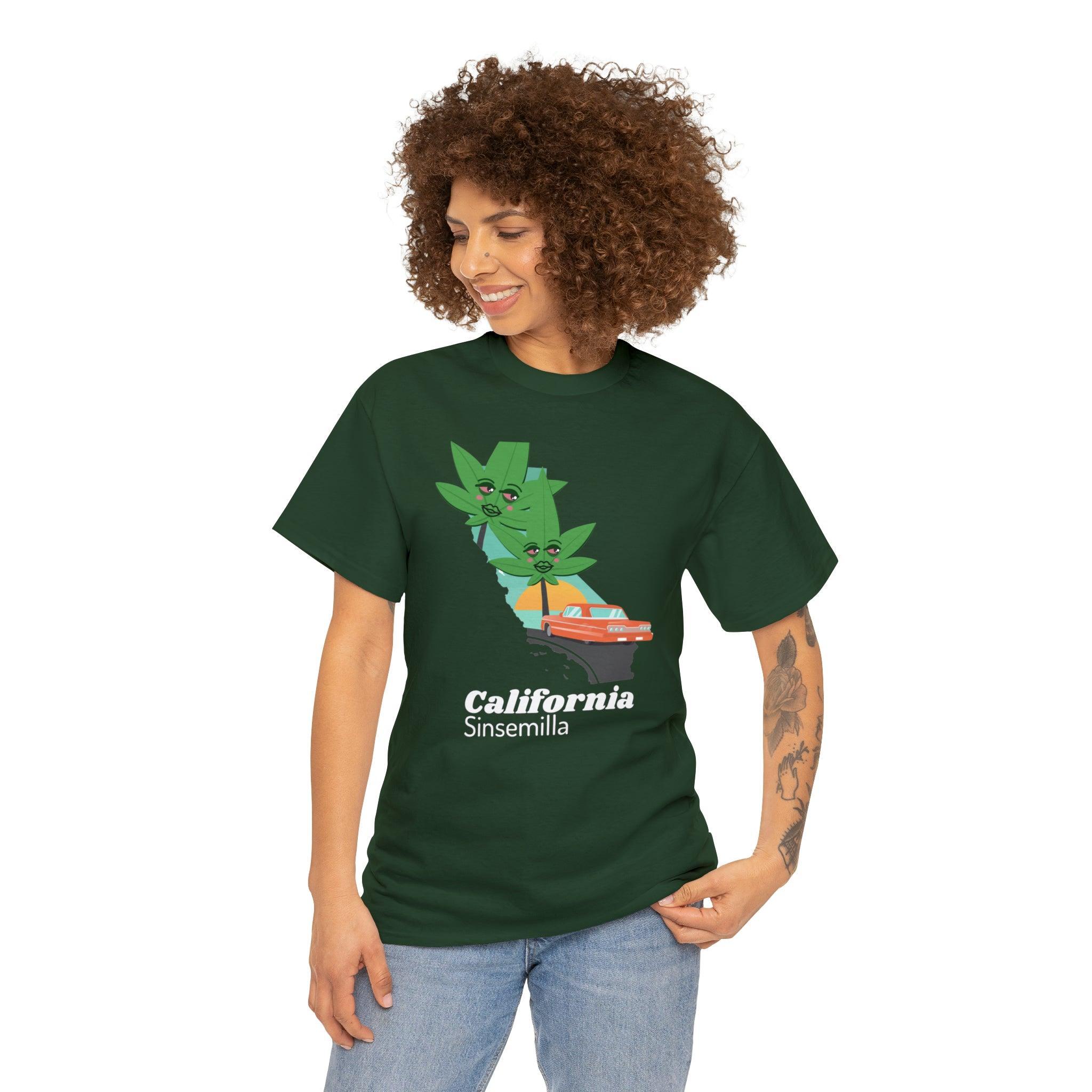 California Sinsemilla - T-Shirt - Witty Twisters Fashions