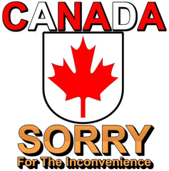 Canada Sorry for the Inconvenience - Ceramic Coffee Mug 11oz, 15oz - Witty Twisters Fashions
