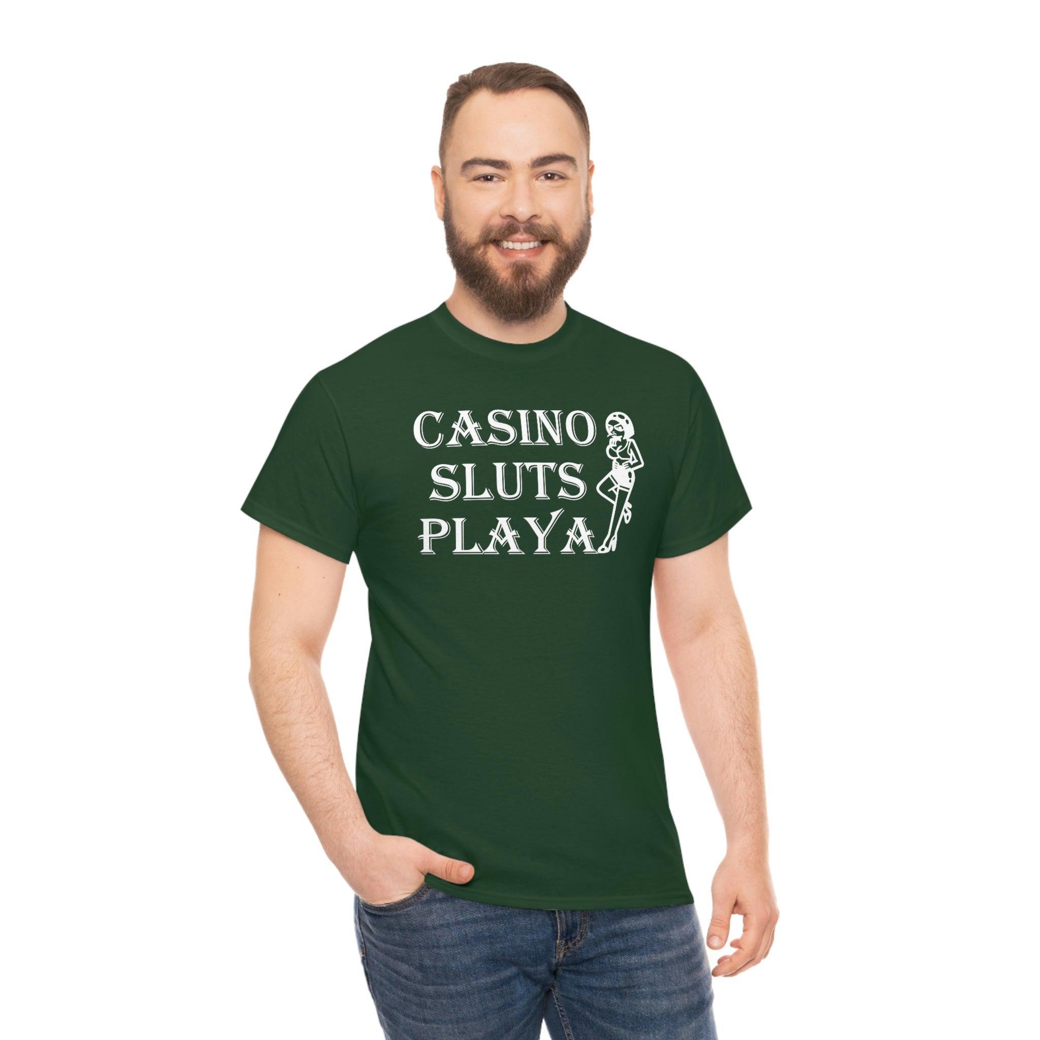 Casino Sluts Playa - T-Shirt - Witty Twisters Fashions