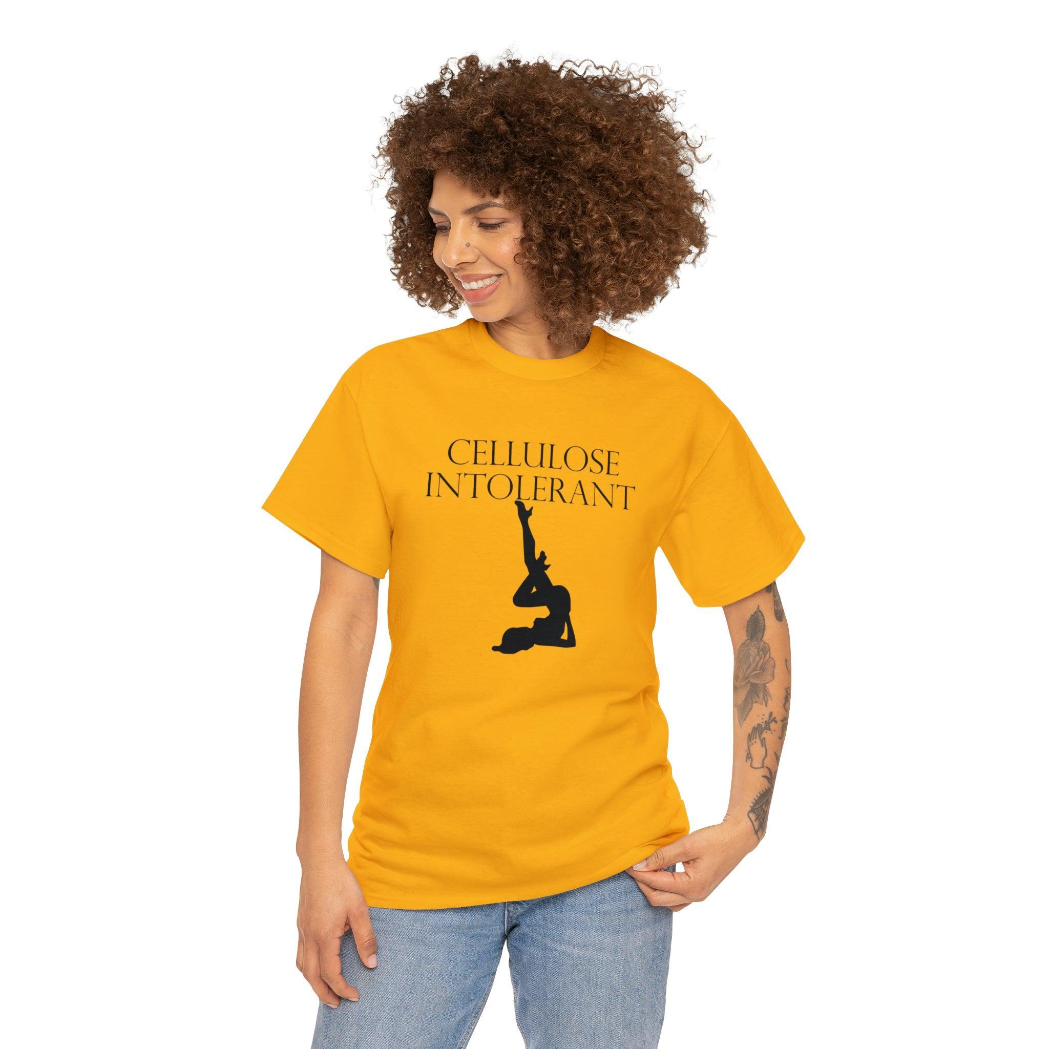 Cellulose Intolerant - T-Shirt - Witty Twisters Fashions
