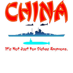 China It's Not Just For Dishes Anymore. - T-Shirt - Witty Twisters Fashions