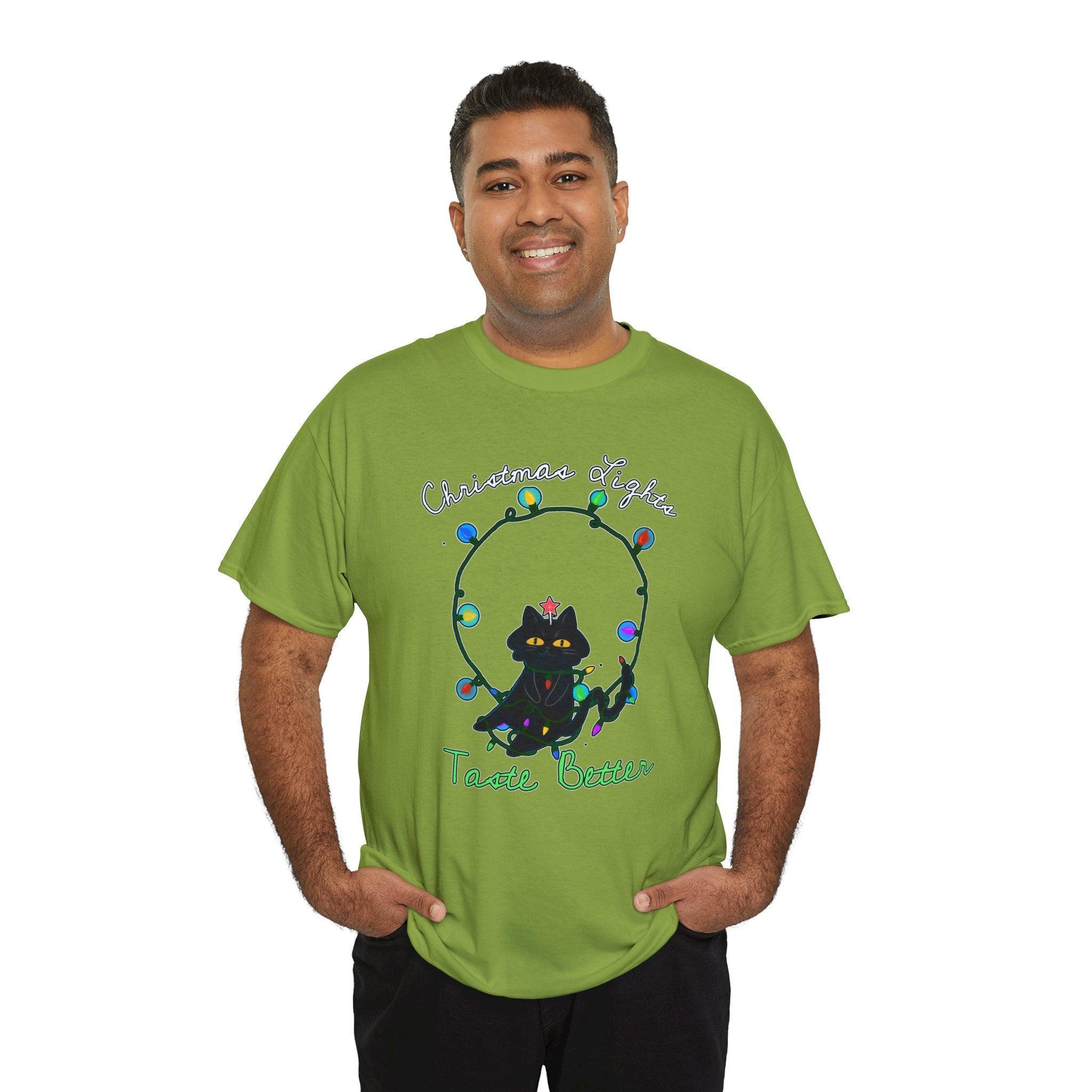 Christmas Lights Taste Better - T-Shirt - Witty Twisters Fashions