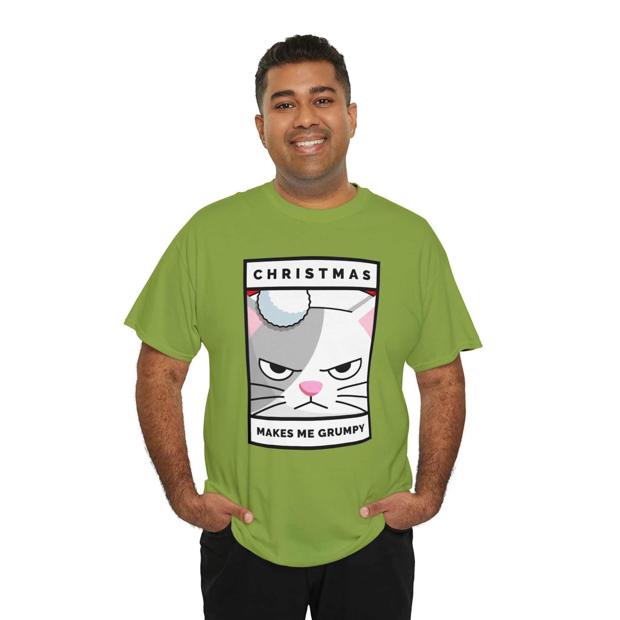 Christmas Makes Me Grumpy - T-Shirt - Witty Twisters Fashions