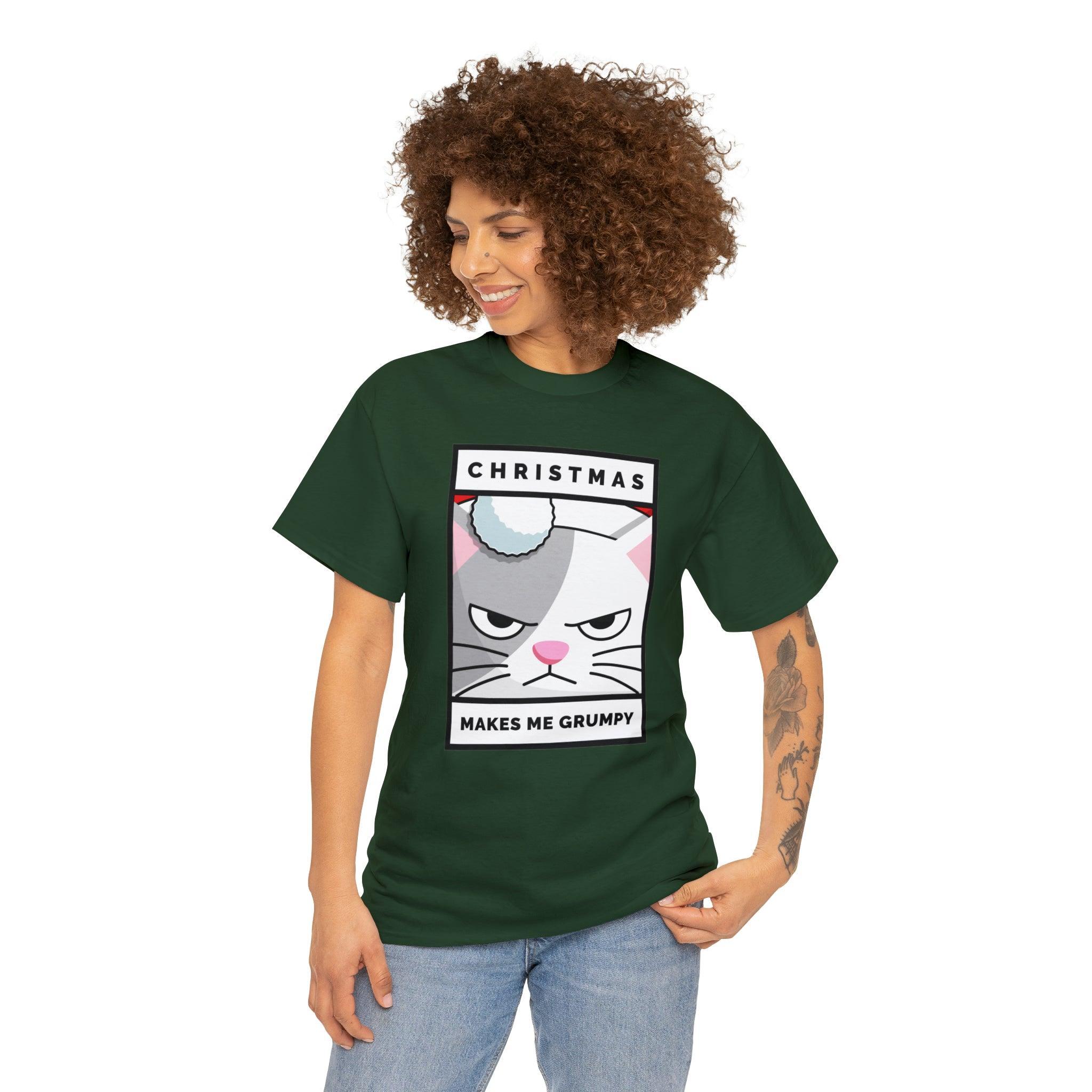Christmas Makes Me Grumpy - T-Shirt - Witty Twisters Fashions