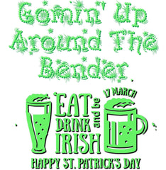 Comin' Up Around The Bender St. Patrick's Day - T-Shirt - Witty Twisters Fashions