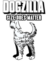 Dogzilla Size Does Matter - Pet Tank Top - Witty Twisters Fashions