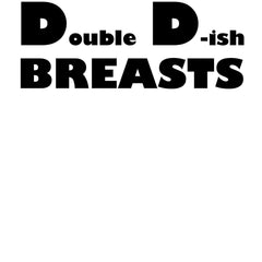 Double D-ish Breasts - Women's Champion Crop Top - Witty Twisters Fashions