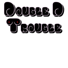 Double D Trouble - Women's Crop Top - Witty Twisters Fashions