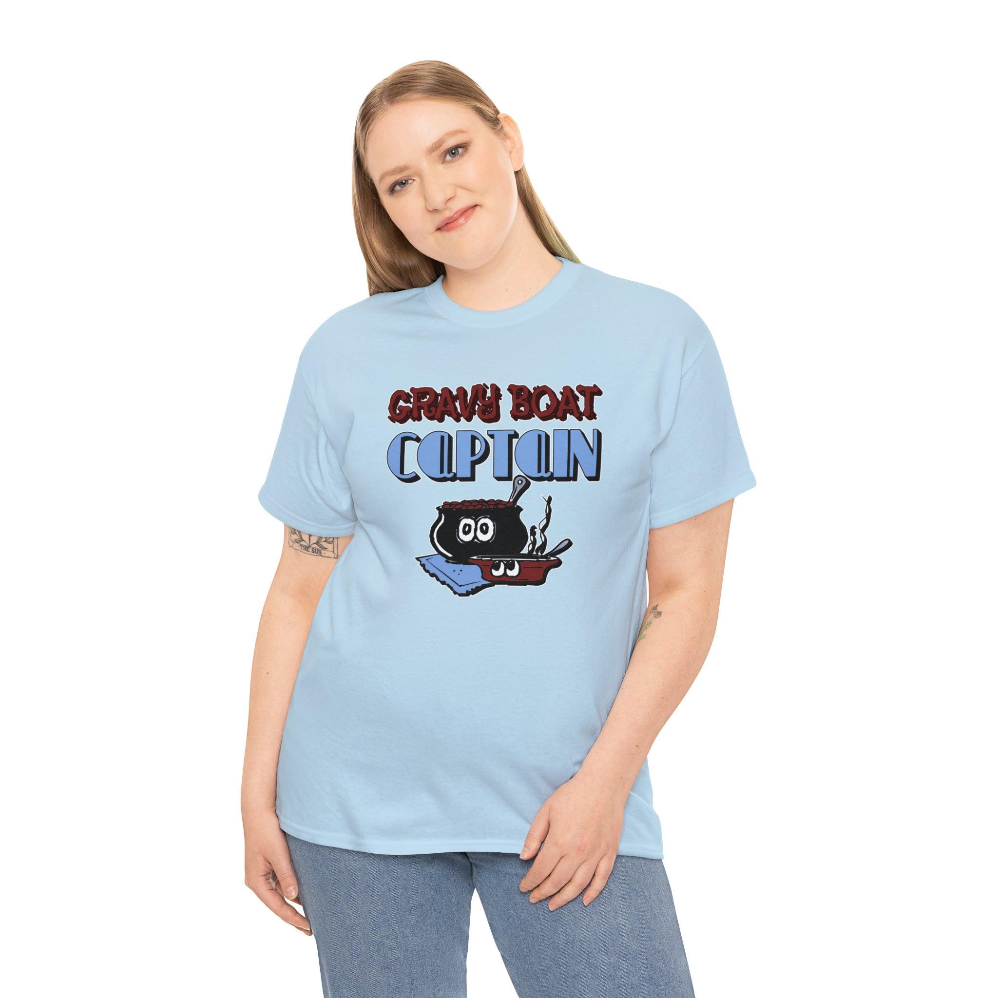 Gravy Boat Captain - T-Shirt - Witty Twisters Fashions