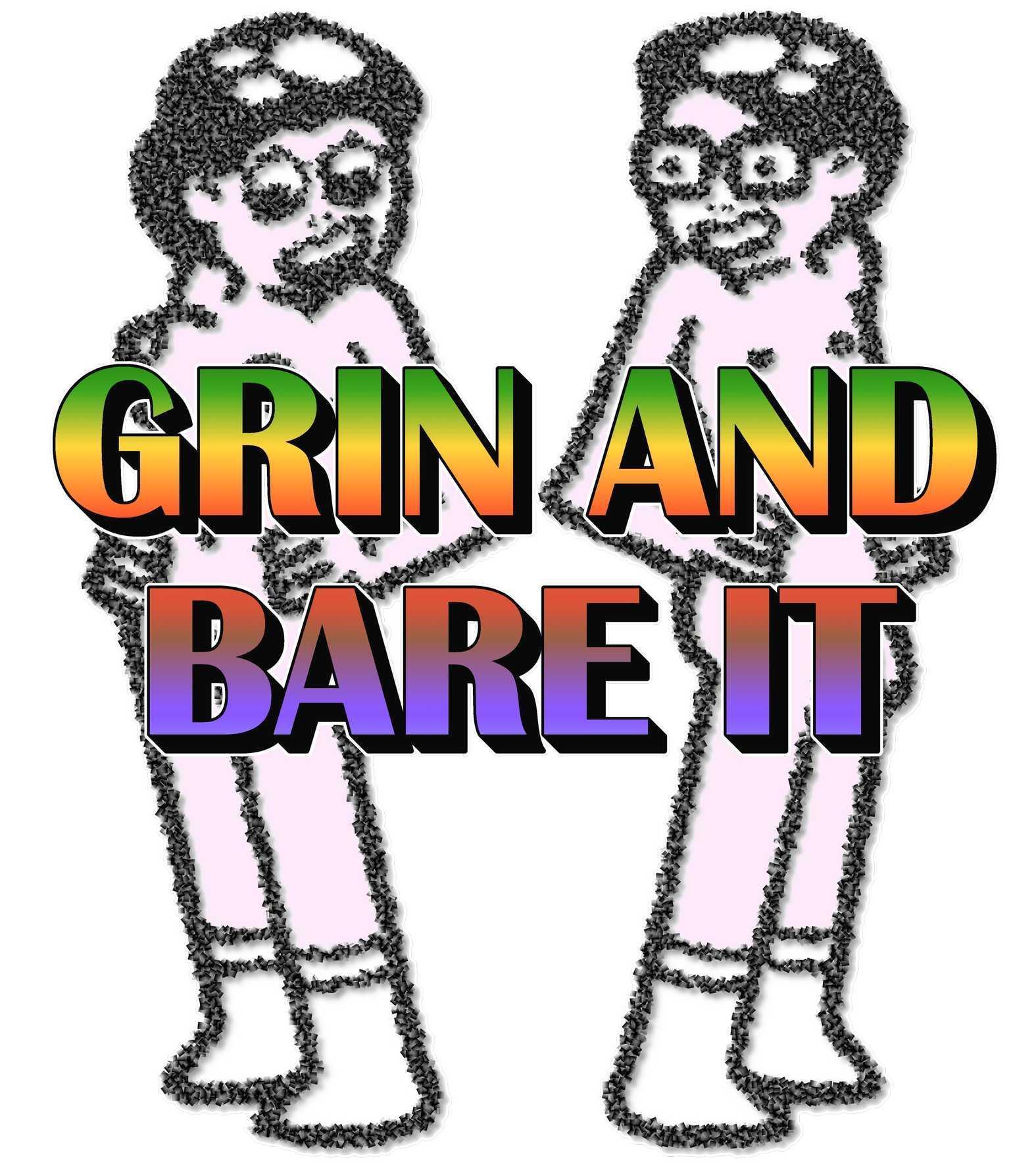 Grin And Bare It - Softstyle T-Shirt - Witty Twisters Fashions