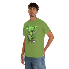 Happy 420 - T-Shirt - Witty Twisters Fashions