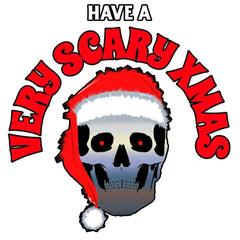 Have A Very Scary Xmas - Stretched Matte Canvas - Witty Twisters Fashions