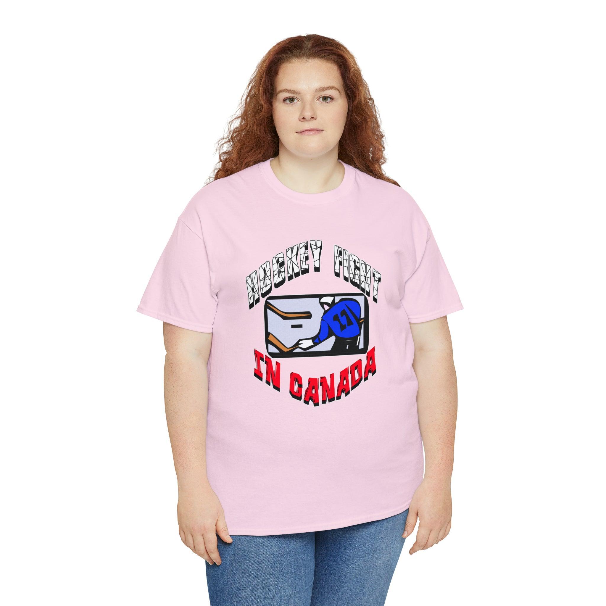 Hockey Fight In Canada - T-Shirt - Witty Twisters Fashions