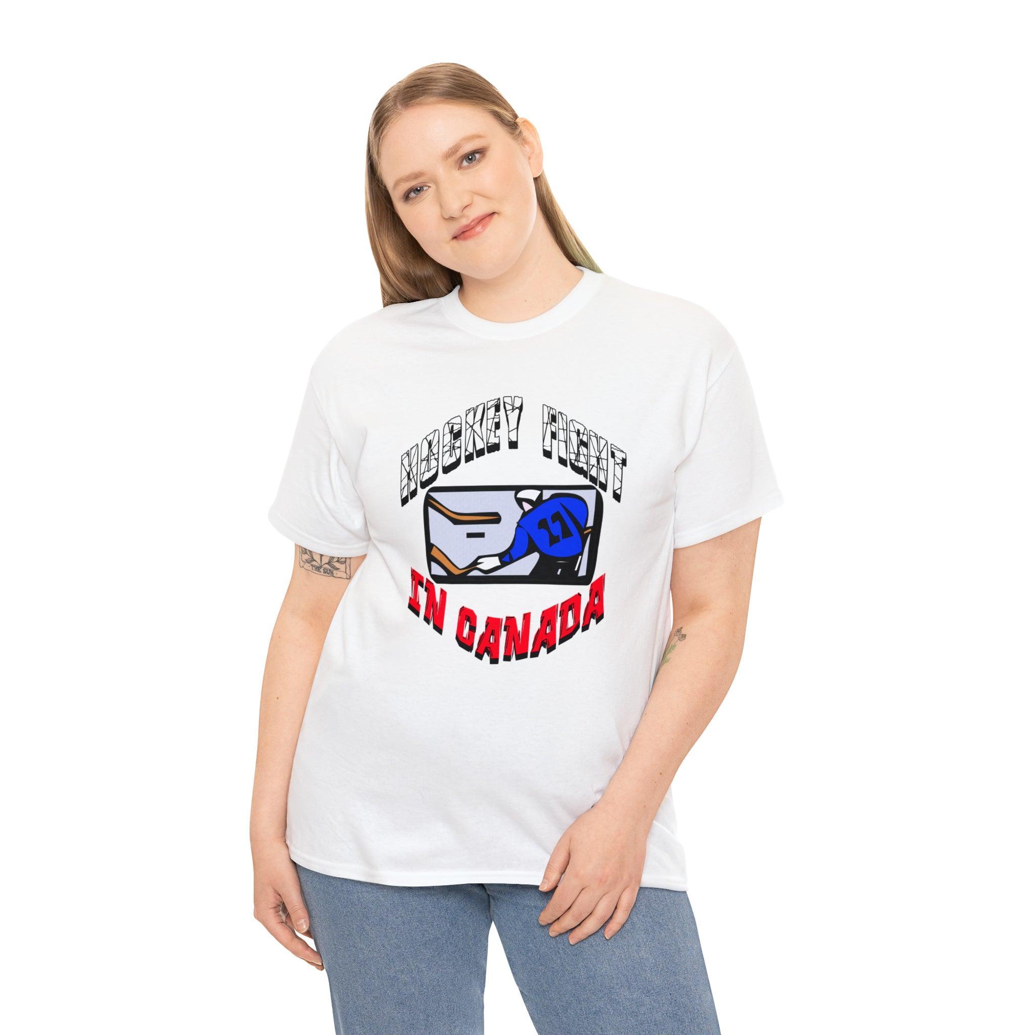 Hockey Fight In Canada - T-Shirt - Witty Twisters Fashions