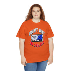 Hockey Fight In Canada - T-Shirt - Witty Twisters Fashions