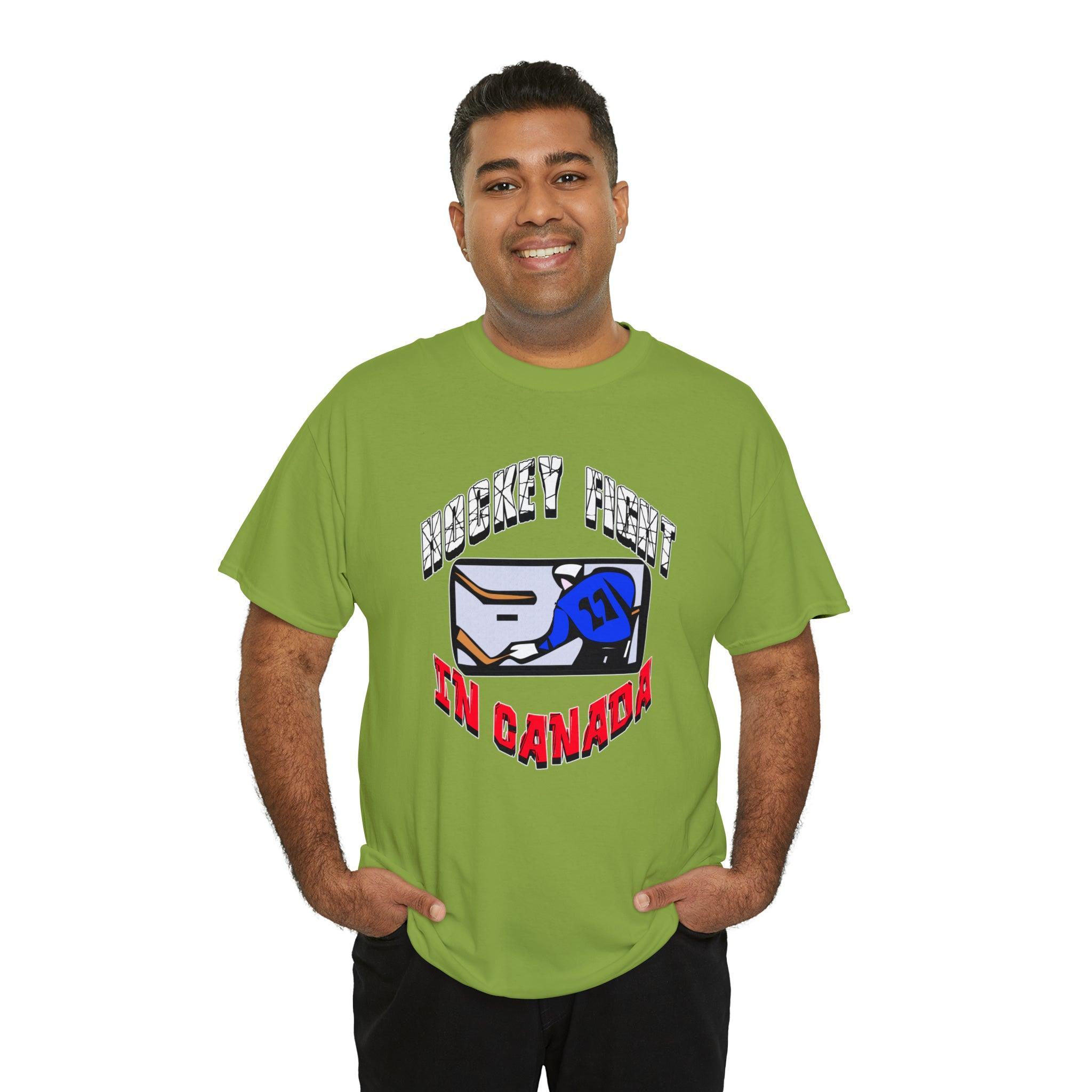 Hockey Fight In Canada - T-Shirt - Witty Twisters Fashions