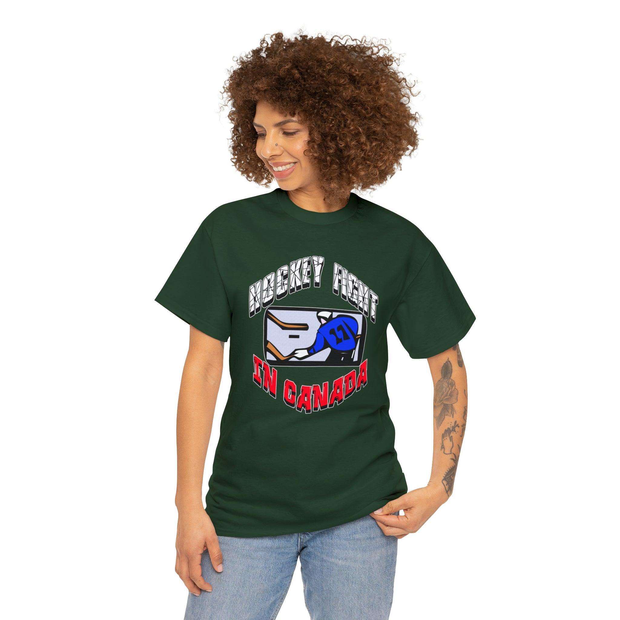 Hockey Fight In Canada - T-Shirt - Witty Twisters Fashions