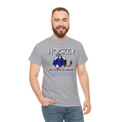 Hockey Was Invented By Canadians so we could be rude and violent to other people - T-Shirt - Witty Twisters Fashions