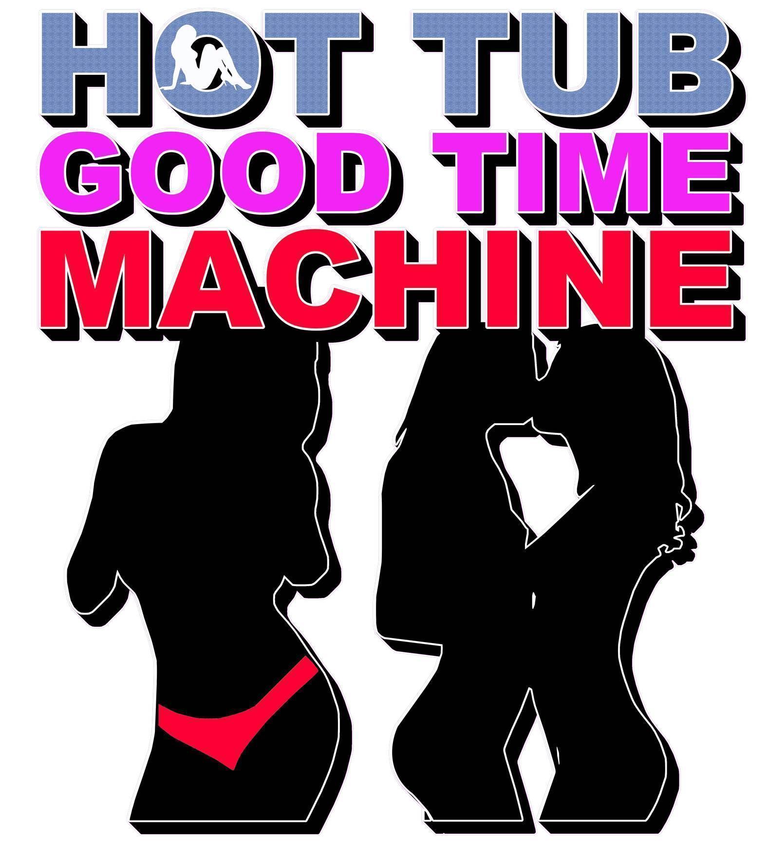 Hot Tub Good Time Machine - Women's Champion Crop Top - Witty Twisters Fashions