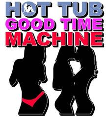 Hot Tub Good Time Machine - Women's Champion Crop Top - Witty Twisters Fashions