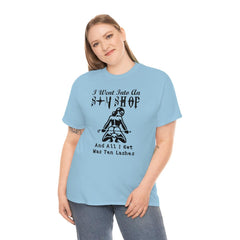 I Went Into An S+M Shop And All I Got Was 10 Lashes - T-Shirt - Witty Twisters Fashions