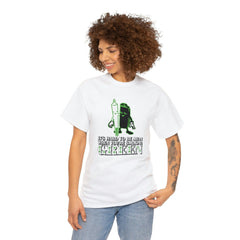 It's Hard To Be Mean When You're Smoking Green - T-Shirt - Witty Twisters Fashions