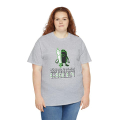 It's Hard To Be Mean When You're Smoking Green - T-Shirt - Witty Twisters Fashions