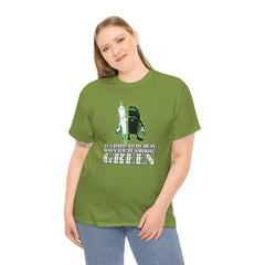 It's Hard To Be Mean When You're Smoking Green - T-Shirt - Witty Twisters Fashions