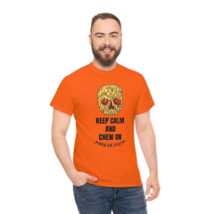 Keep Calm and Chew On Pizza or Death - T-Shirt - Witty Twisters Fashions