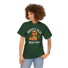 Keep Calm And Hit A Bong Puff Puff Pass! - T-Shirt - Witty Twisters Fashions