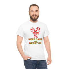 Keep Calm and Merry On - T-Shirt - Witty Twisters Fashions